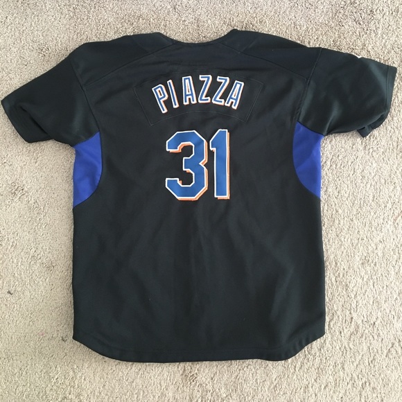 Throwback Mike Piazza Mets Kids Unisex Nike Jersey - Picture 5 of 8